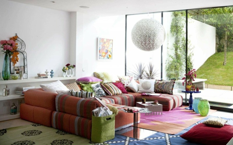 decoracion etnica de colores vivos decoracion etnica colores vivos