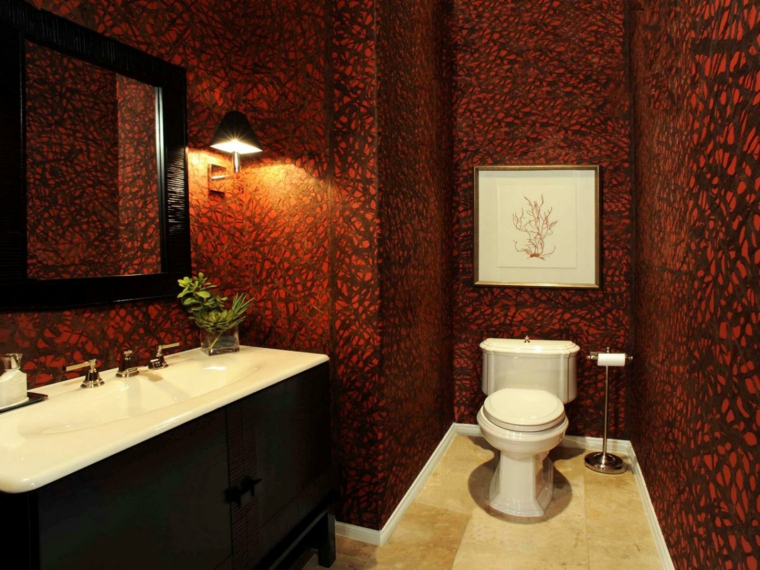 decoraciones de cuartos de baño soluciones paredes