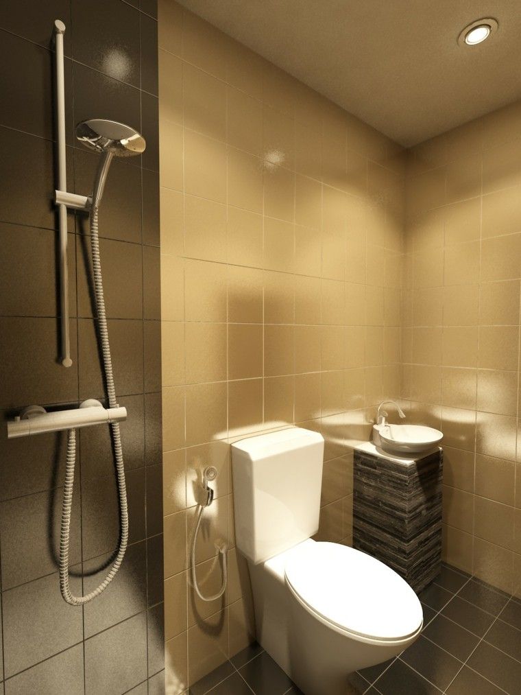 diseño azulejos baño modernos 