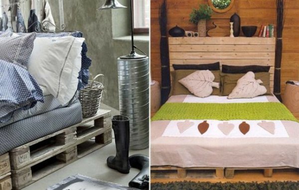 diseño camas palets madera