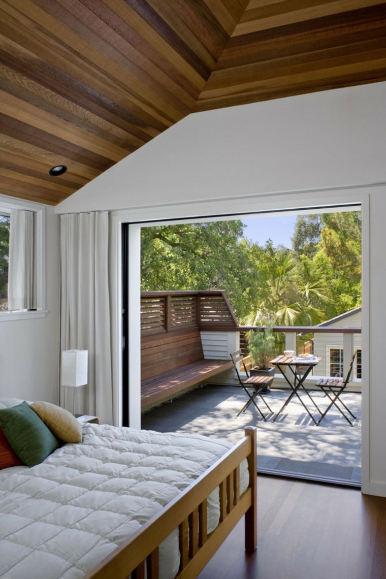 dormitorio de estilo moderno con terraza dormitorio estilo moderno decor terraza