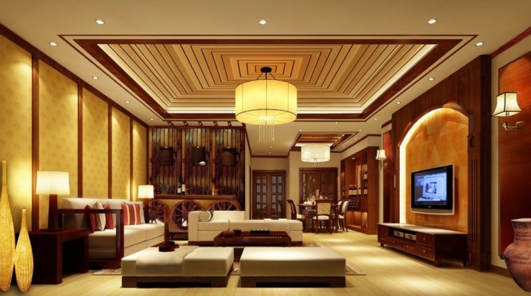 elegante ideas amplio interiores calido maderas