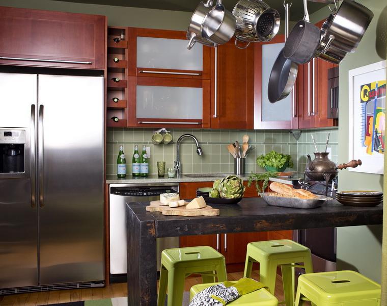 Decoración de cocinas chicas - ideas para ahorrar espacio