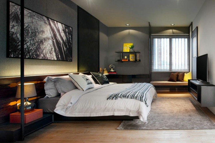 Diseño de moda y confort en el dormitorio - 99 modelos