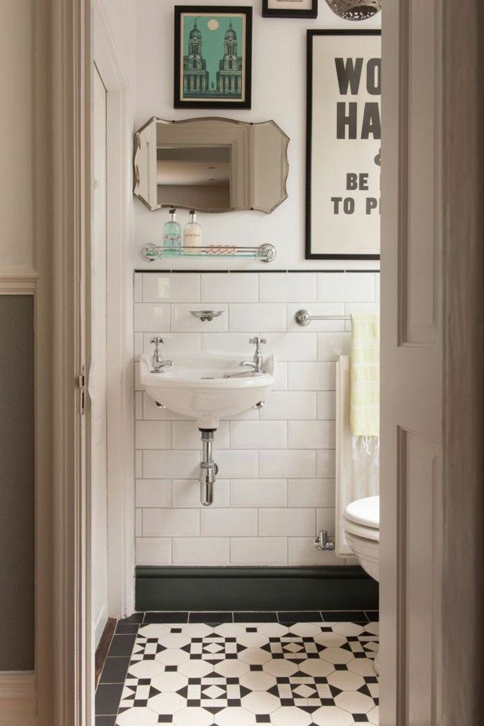 ideas decoracion baños pequeños espejos elementos espacio