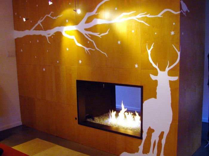 Invierno decoracion con elementos sencillos y efectivos.