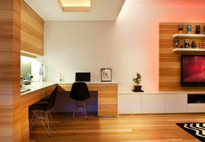 laminados madera habitación diseño estudio