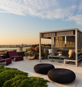 Muebles de terrazas de diseño moderno - 38 diseños