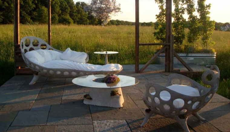 muebles de jardín de original diseño muebles jardin diseño original
