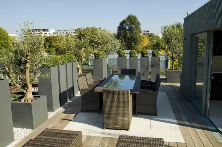 muebles de terraza de rattán muebles terraza diseño rattan