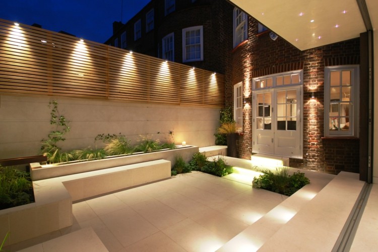 listones de madera muros estilos casas ideas listones plantas