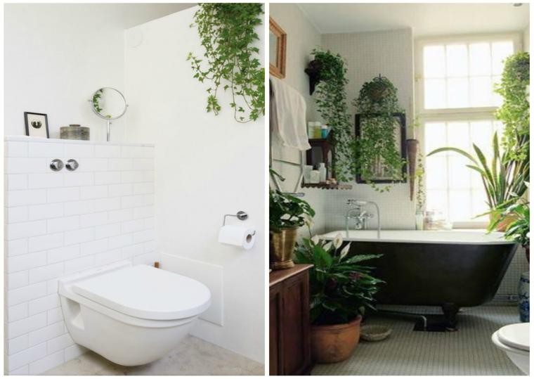 diseños cuartos baño plantas