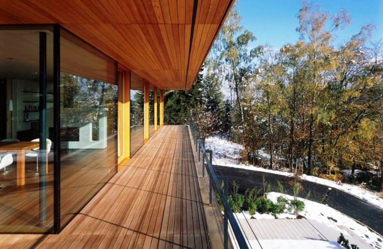 original terraza revestimiento madera teca