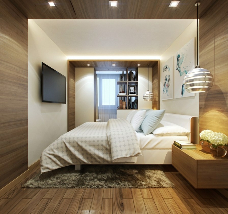 suelo de madera paredes detalles ideas soluciones alfombras suelo