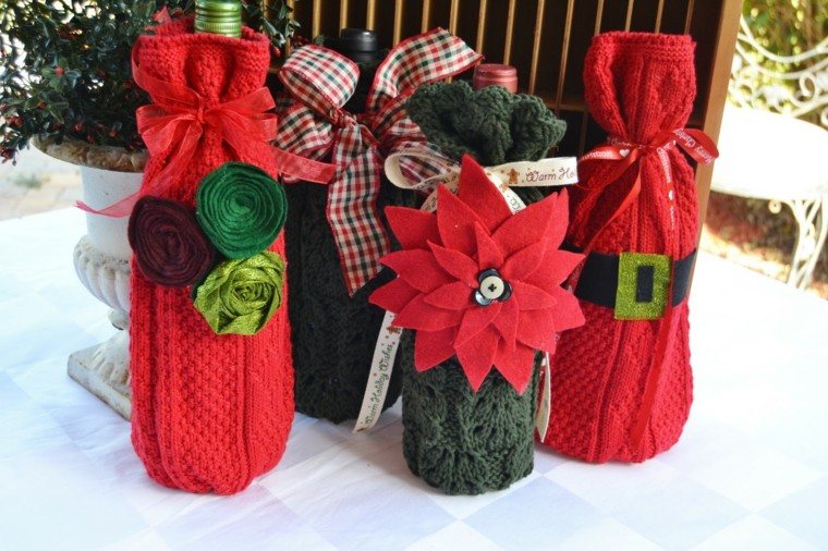 regalos navidad envolturas fundas crochet