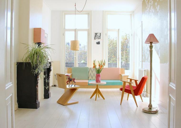 sala de estar moderna con plantas sala de estar moderna plantas