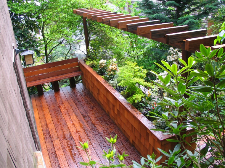 Banco para terraza - el asiento perfecto para el exterior