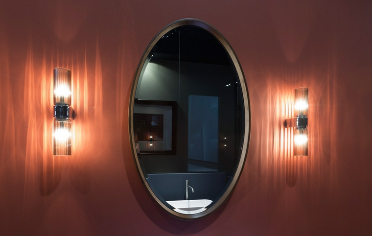 Espejos para baño 25 diseños para decorar la pared