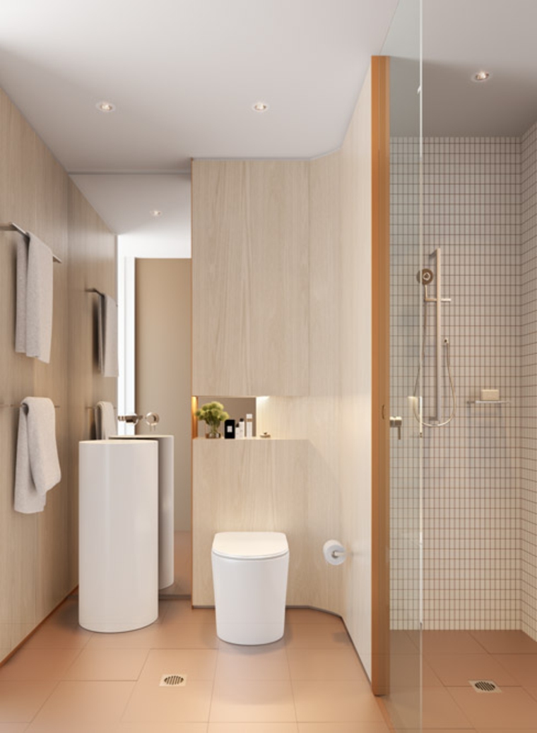 Smart Design Studio diseno bano pequeno ideas