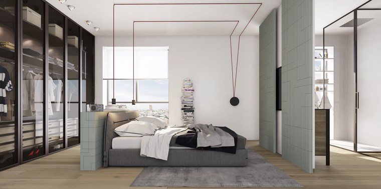 Tal Goldsmith Fish Design Studio dormitorio lamparas ideas