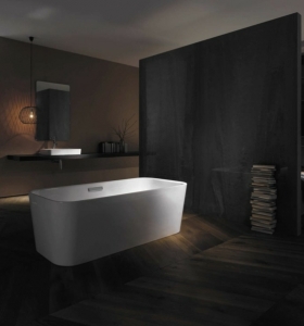 Cuartos de baño de estilo minimalista - 50 diseños oscuros