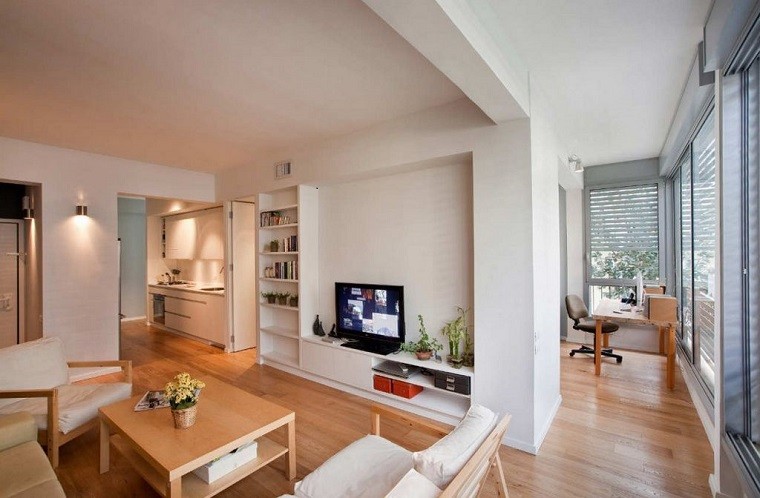 apartamento pequeño diseño escandinavo