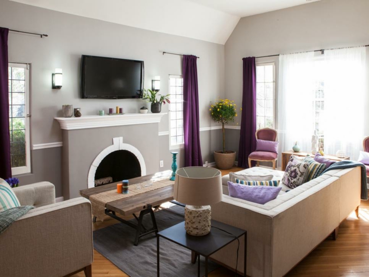 cortinas para salon ideas sentidos mesas suelos