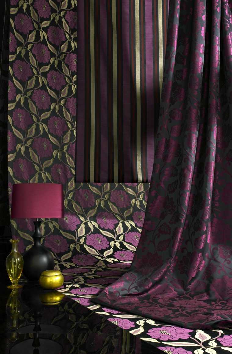 cortinas salón bonito diseño lujoso
