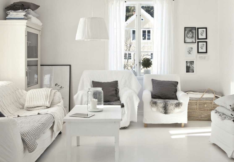 decoracion escandinava color blanco