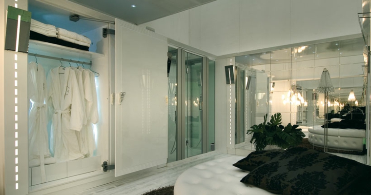 decoracion banos otomana blanca lujosa ideas