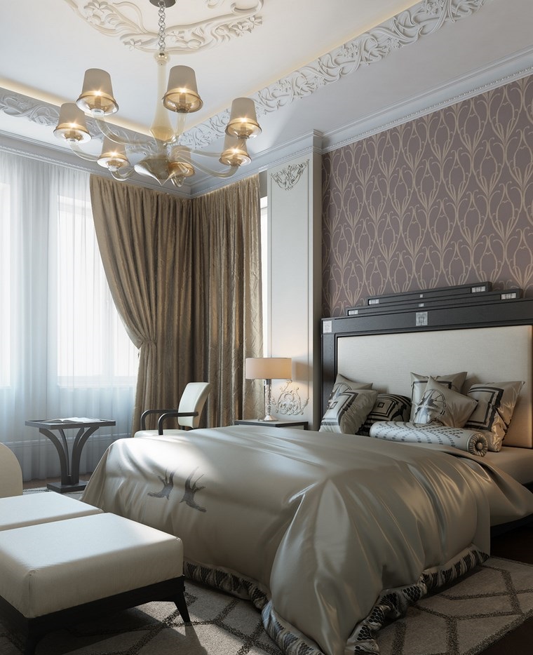 decoracion dormitorios moderno diseno estilo lujoso ideas