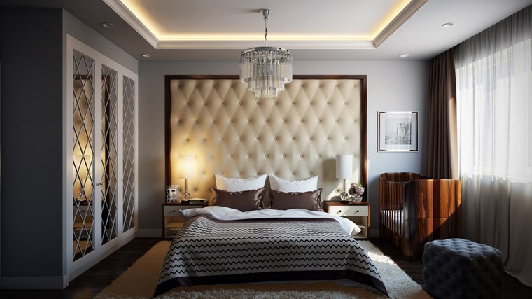 decoracion dormitorio modernos cama cuna opciones ideas