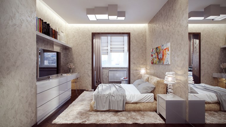 decoracion dormitorio modernos colores claros ideas
