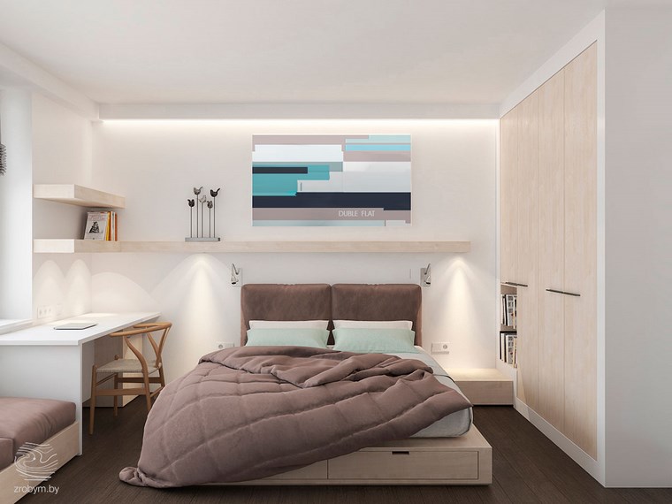 decoracion dormitorio modernos cuadro color ideas