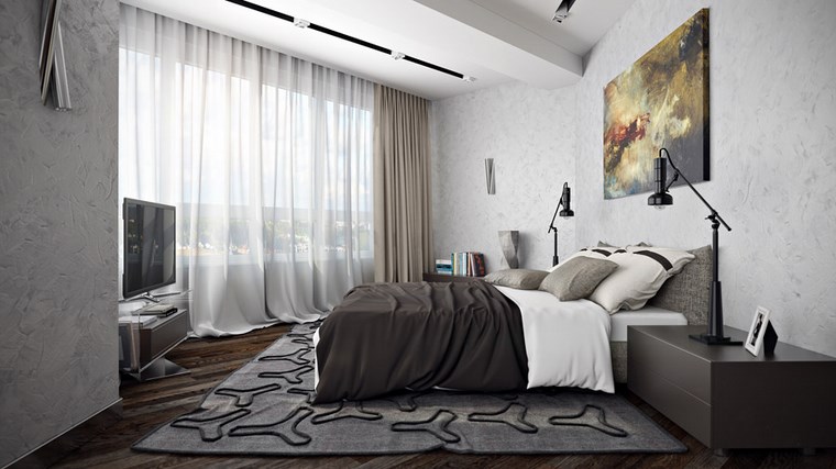 decoracion dormitorio modernos cuadro original ideas