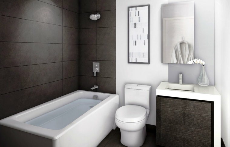 diseño cuarto de baño moderno