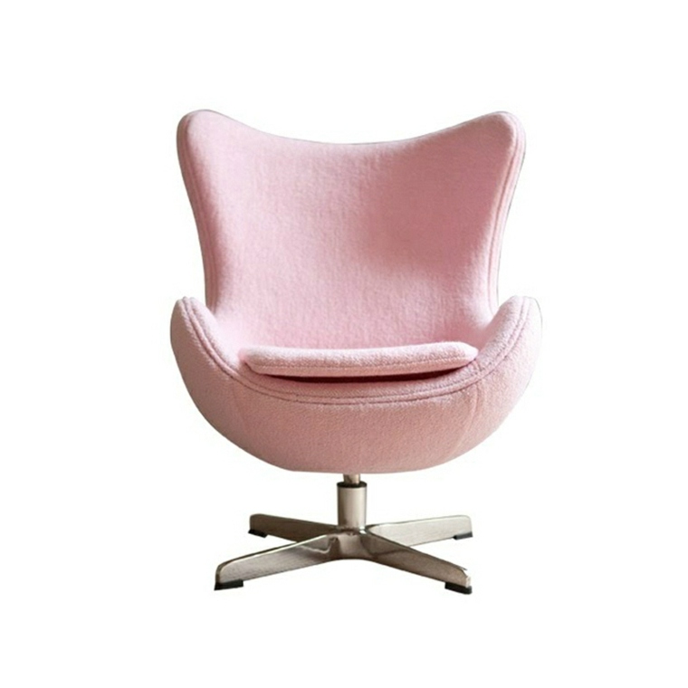 diseño sillón color rosa claro