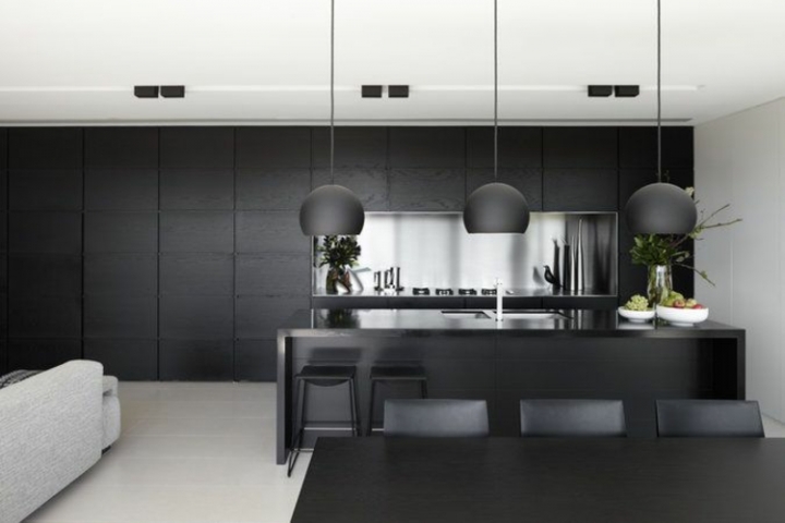 Los colores cocinas con variaciones de tonos diferentes.