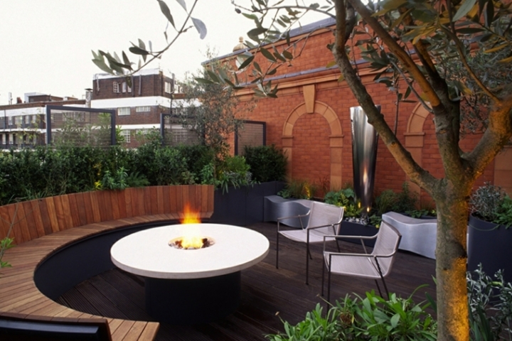 Entretenimiento al aire libre ideas de pozos de fuego