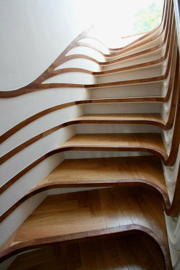 escaleras original diseño madera