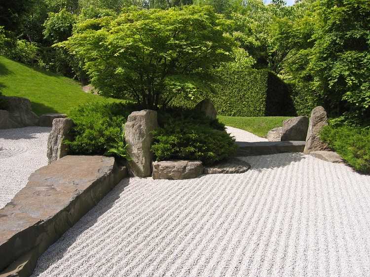 jardines japoneses estilo Zen