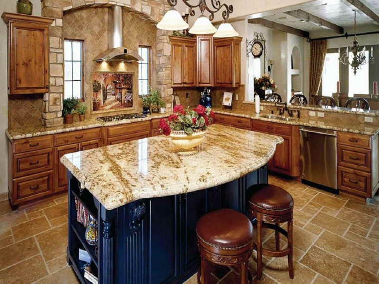 Decoración de cocinas antiguas - 38 ideas geniales