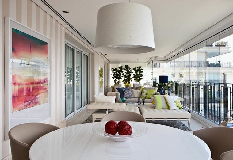 Decoracion de balcones y terrazas pequeñas - 99 ideas geniales