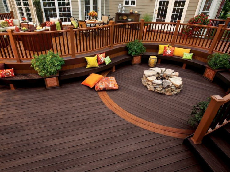 terraza moderna jardines fuego decorado salientes sillones terrazas