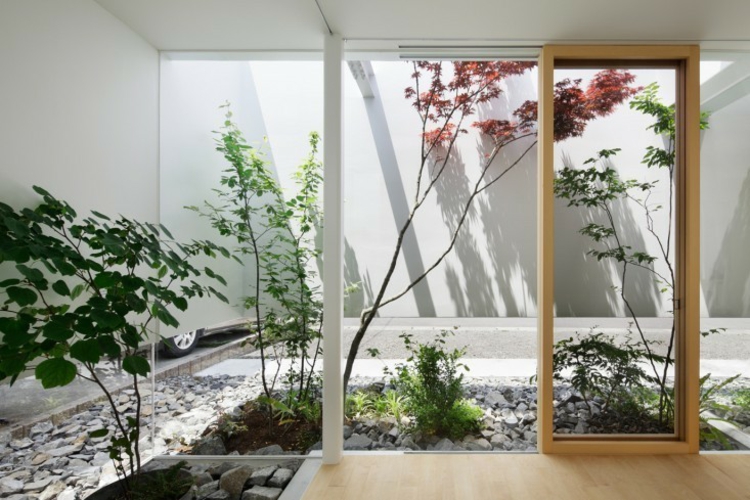 moderne jardins de style japonais