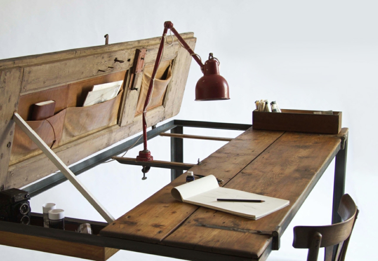 mesa escritorio estilo vintage