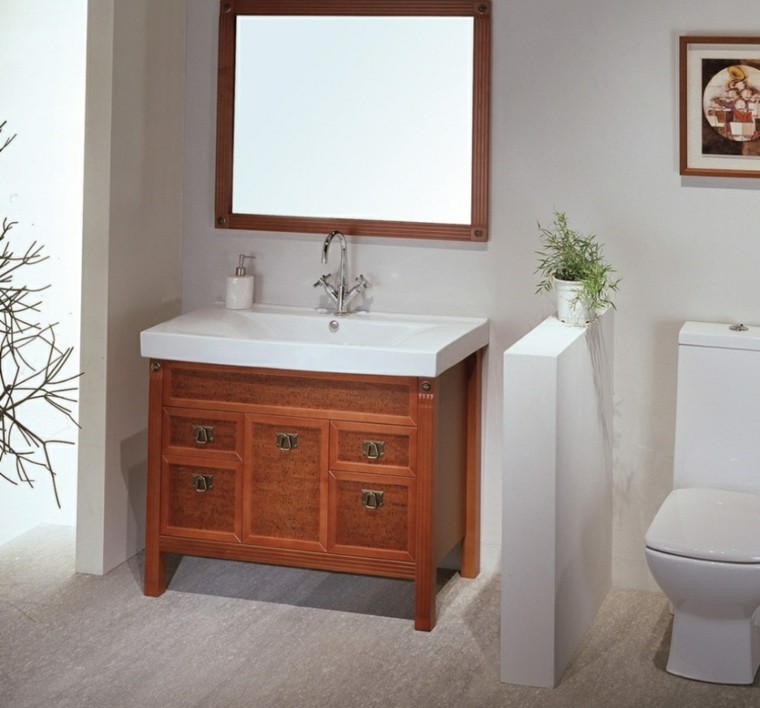 mueble lavabo estilo clásico