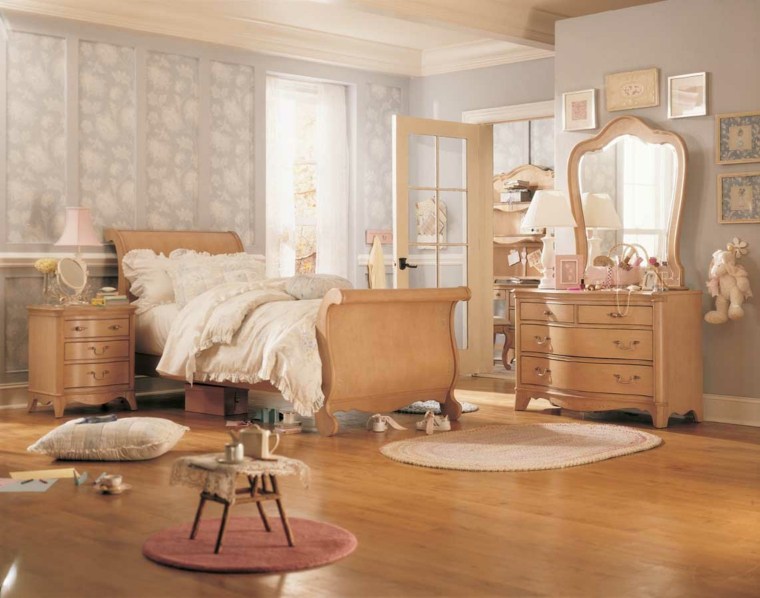 muebles habitacion diseño vintage madera