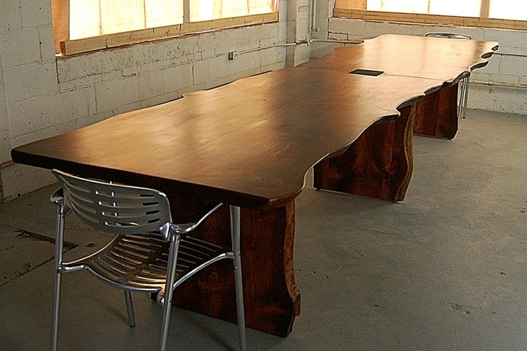 original diseño mesa madera