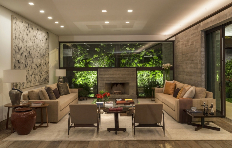 salones decoracion moderna vistas plantas ideas